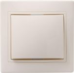 Выключатель 1-кл. СП Кварта 10А IP20 ВС10-1-0-ККм крем. IEK EVK10-K33-10-DM Выключатель 1-кл. СП Кварта 10А IP20 ВС10-1-0-ККм крем. IEK EVK10-K33-10-DM