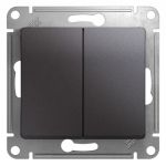 Переключатель проходной 2-кл. СП Glossa 10А IP20 (сх. 6) 10AX механизм графит SE GSL001365 Переключатель проходной 2-кл. СП Glossa 10А IP20 (сх. 6) 10AX механизм графит SE GSL001365