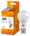 Лампа светодиодная ECO A60 15Вт грушевидная 230В 3000К E27 IEK LLE-A60-15-230-30-E27 Лампа светодиодная ECO A60 15Вт грушевидная 230В 3000К E27 IEK LLE-A60-15-230-30-E27