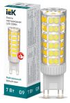 Лампа светодиодная Corn 7Вт капсульная 4000К нейтр. бел. G9 230В керамика IEK LLE-Corn-7-230-40-G9 Лампа светодиодная Corn 7Вт капсульная 4000К нейтр. бел. G9 230В керамика IEK LLE-Corn-7-230-40-G9