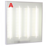 Светодиодный светильник INTEKS Office2А-36 CRI97 32Вт 5000К Микропризма, БАП 3 часа