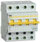 Выключатель-разъединитель трехпозиционный 4п ВРТ-63 63А IEK MPR10-4-063 Выключатель-разъединитель трехпозиционный 4п ВРТ-63 63А IEK MPR10-4-063