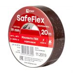 Изолента ПВХ 19мм (рул.20м) кор. SafeFlex EKF plc-iz-sf-br Изолента ПВХ 19мм (рул.20м) кор. SafeFlex EKF plc-iz-sf-br