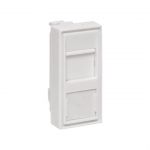 Вставка розеточная 45х22.5мм формат Mosaic на 1 модуль Keystone защ. шторки и маркером бел. TeraLINK PRO EKF TRP-INS-MOS-1M1P-WH Вставка розеточная 45х22.5мм формат Mosaic на 1 модуль Keystone защ. шторки и маркером бел. TeraLINK PRO EKF TRP-INS-MOS-1M1P-WH