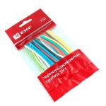 Набор трубок термоусадочных ТУТ нг тонкостен. 2/1 (7 цветов по 3шт 100мм) EKF tut-n-2 Набор трубок термоусадочных ТУТ нг тонкостен. 2/1 (7 цветов по 3шт 100мм) EKF tut-n-2