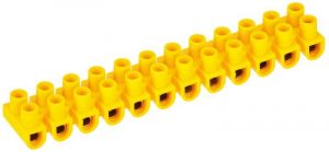 Колодка клеммная ЗВИ-20 н/г 4-10кв.мм 12 пар желт. IEK UZV7-020-06 Колодка клеммная ЗВИ-20 н/г 4-10кв.мм 12 пар желт. IEK UZV7-020-06