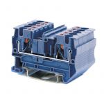 Клемма проходная зажим push-in 2 точки подключения 4кв.мм син. DKC VPR-4-BU Клемма проходная зажим push-in 2 точки подключения 4кв.мм син. DKC VPR-4-BU